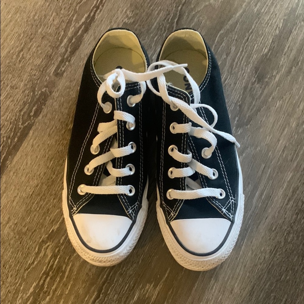 Converse Black and White Shoes